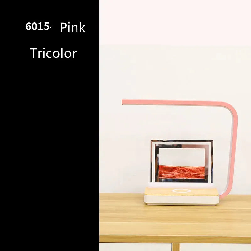 Creative Lamp Decompression Cure Bedroom Quicksand Painting Hourglass Pendant 3D Night LED Light - Bellarte Enchanté Creative Lamp Decompression Cure Bedroom Quicksand Painting Hourglass Pendant 3D Night LED Light